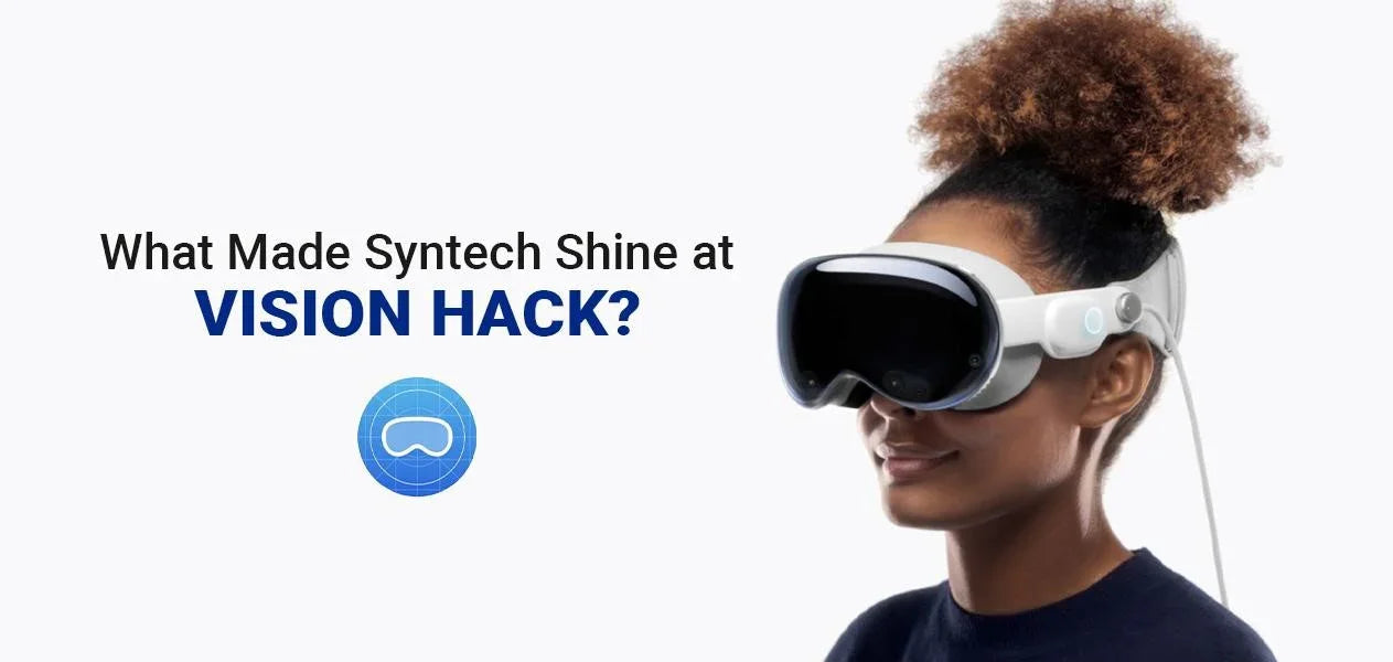 Syntech’s XR Accessories Stealing the Show at VisionOS Hackathon