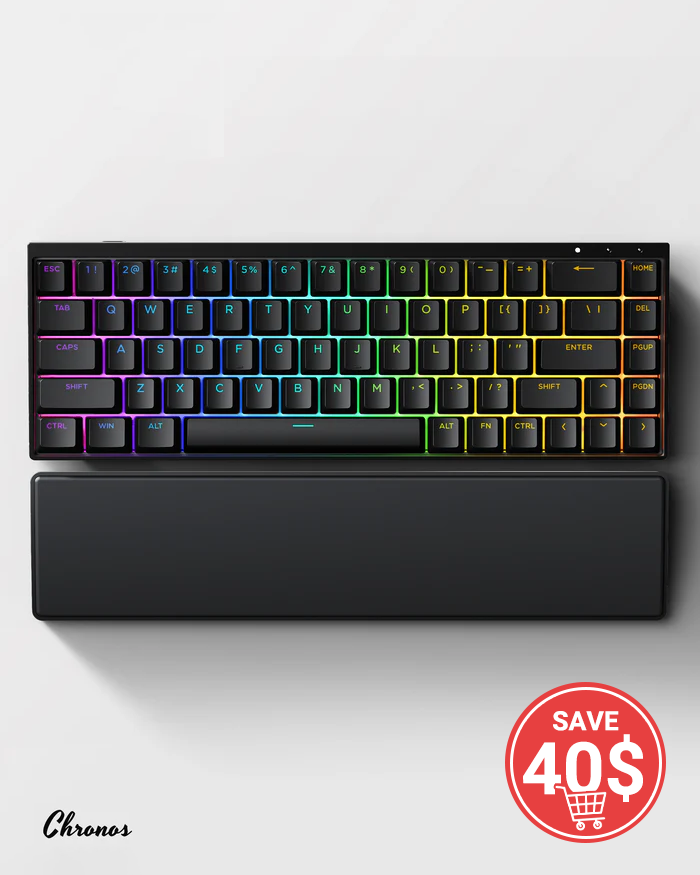 Chronos 68 Rapid Trigger Magnetic Keyboard - Aluminum Edition