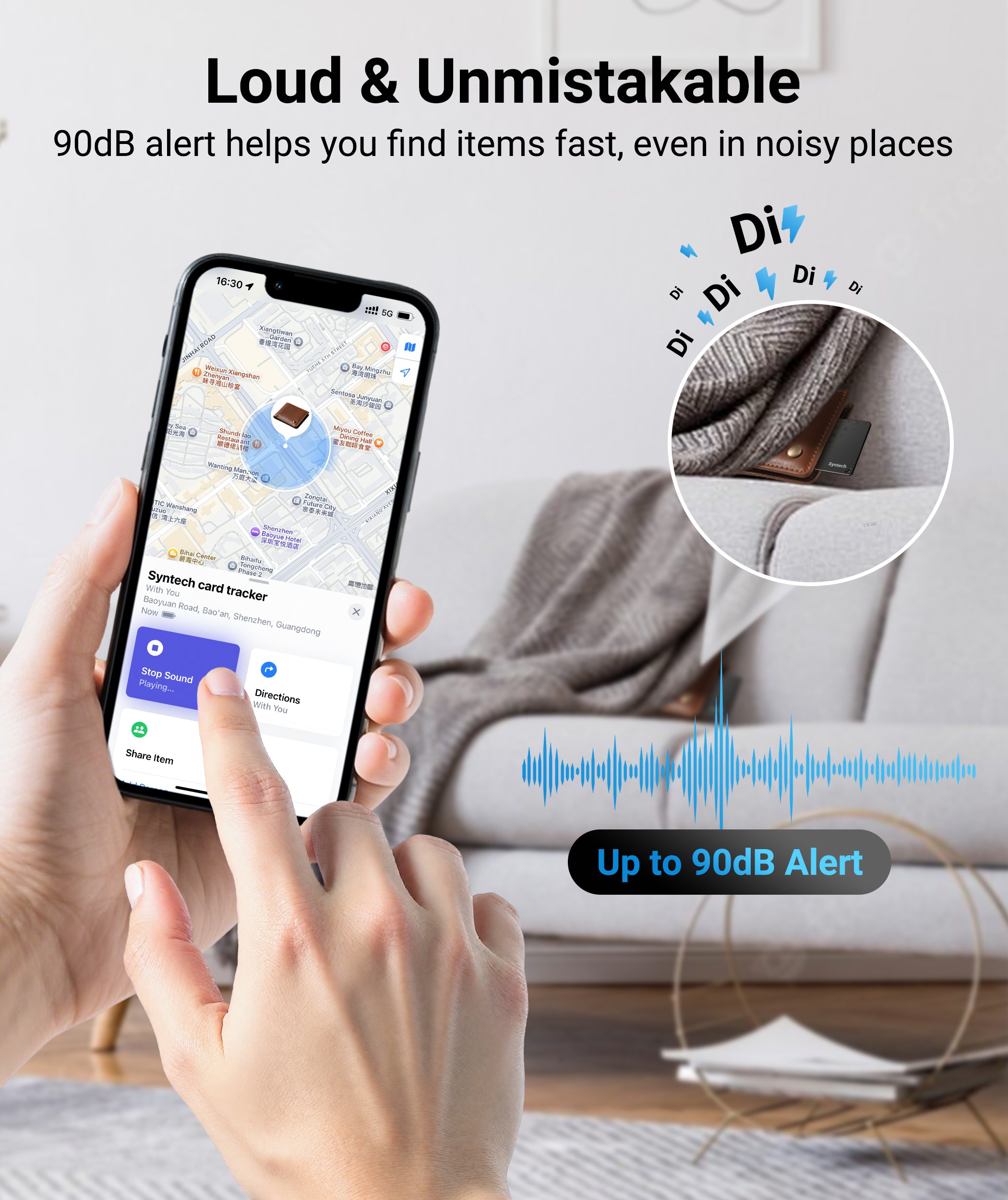ウォレットトラッカーカードエアタグ