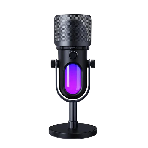 RGB GlowMic USB Condenser Microphone by Syntech