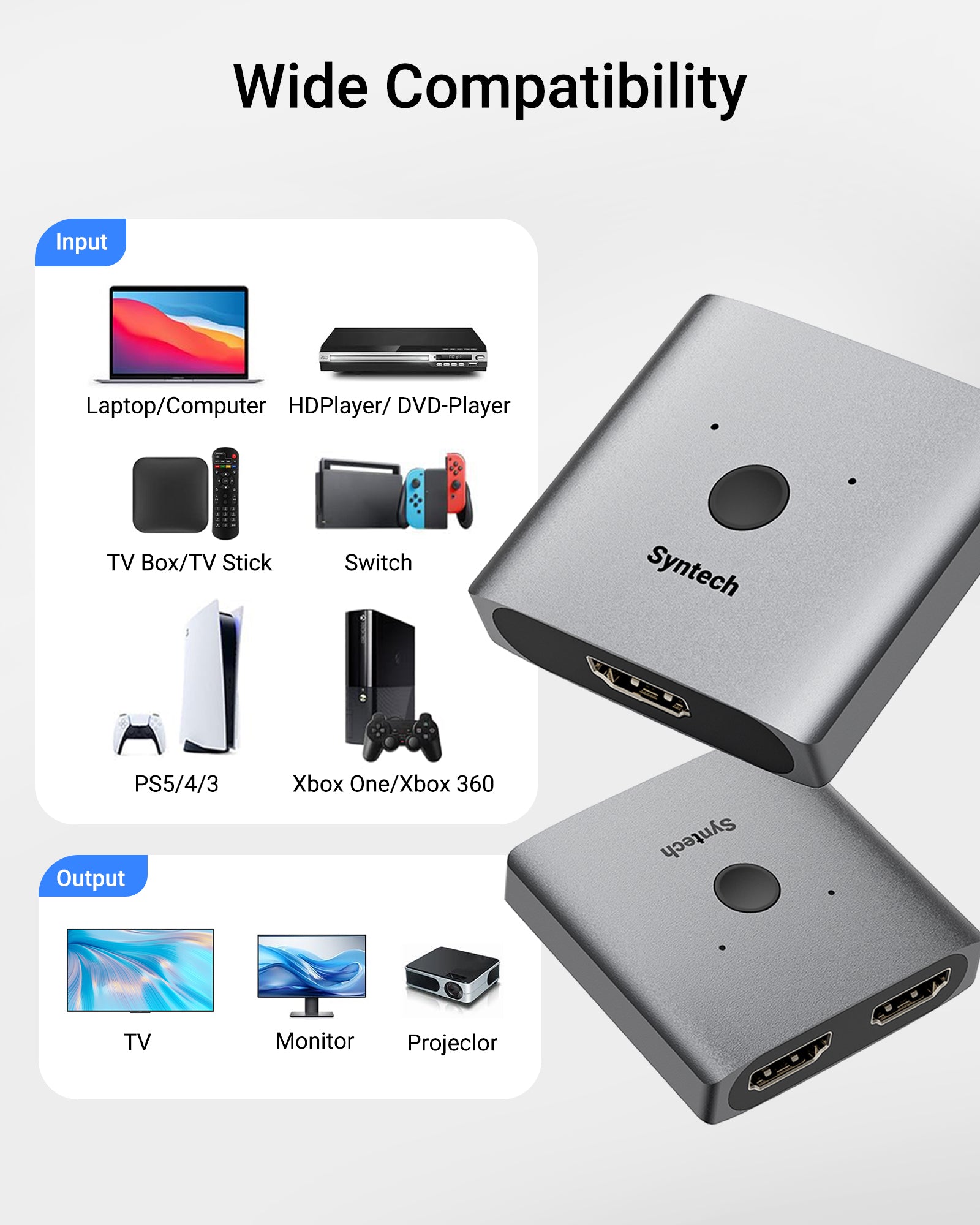 2-in-1 HDMI Switch