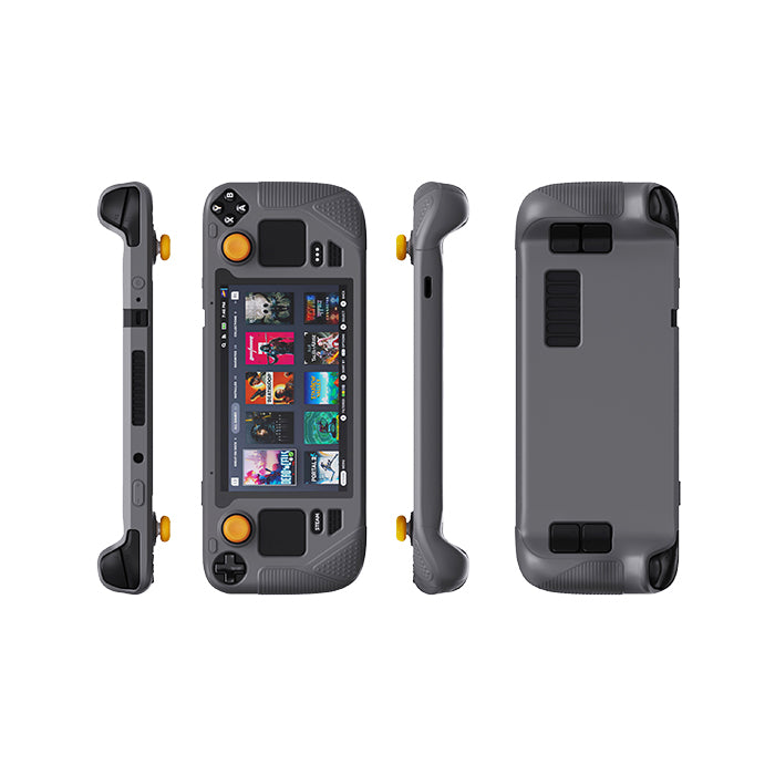 gray steam deck protective case