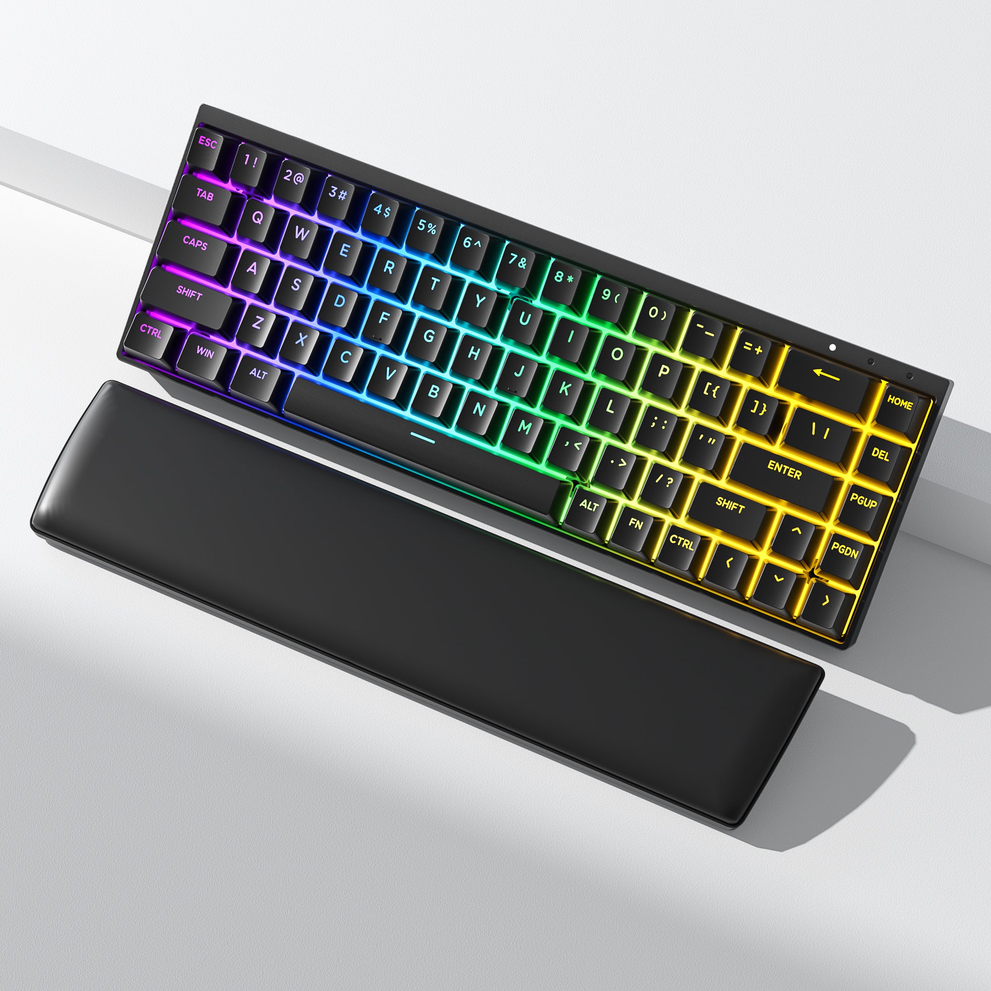 Photography of Chonos 68 Hall Effect Keyboard black color