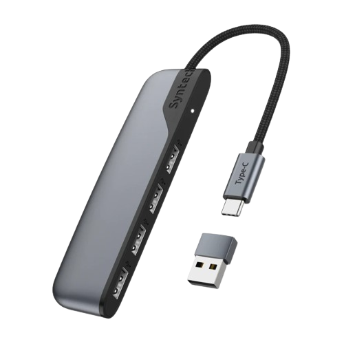 Syntech's USB C to USB Hub 4 Ports