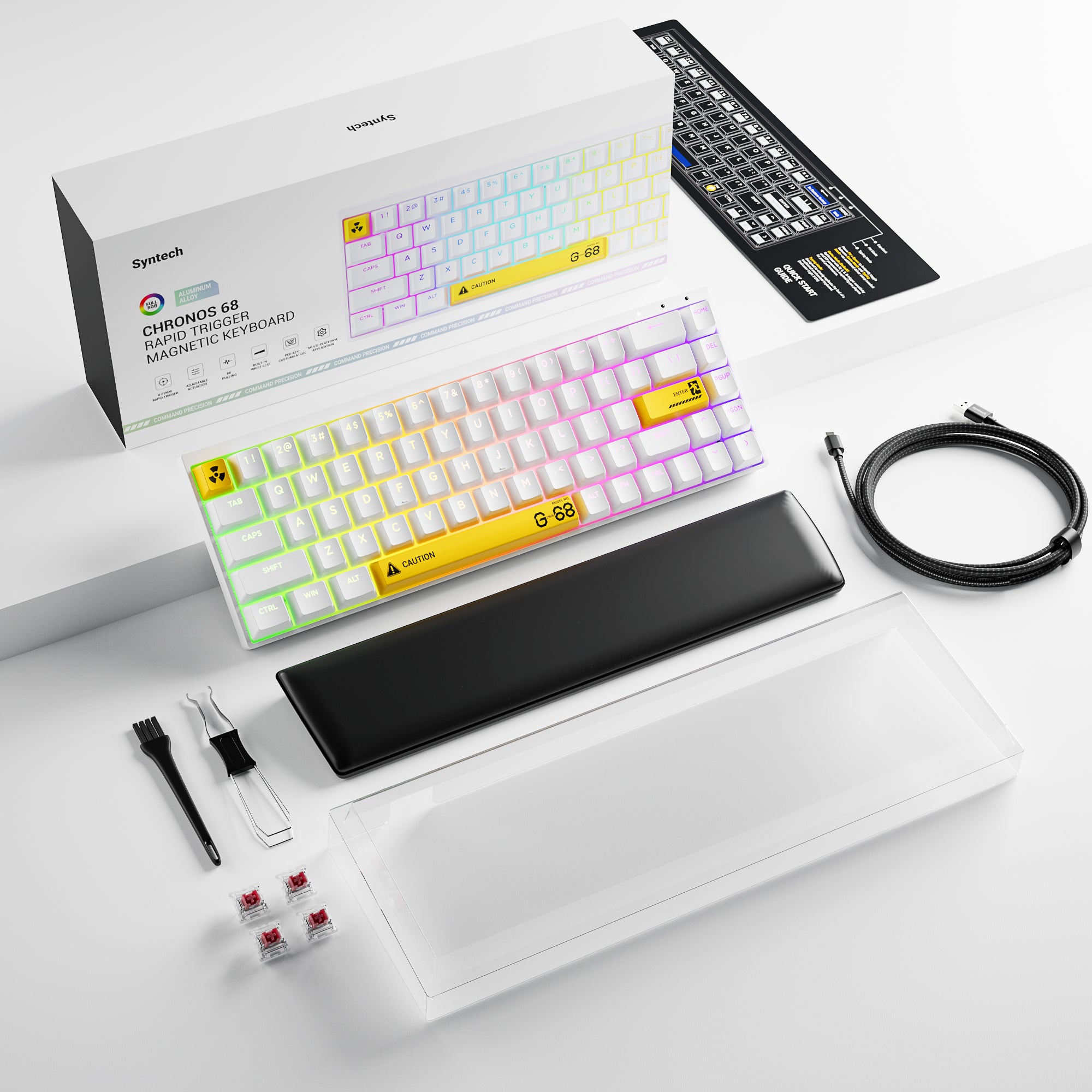 Chronos 68 Rapid Trigger Magnetic Keyboard - Aluminum Edition