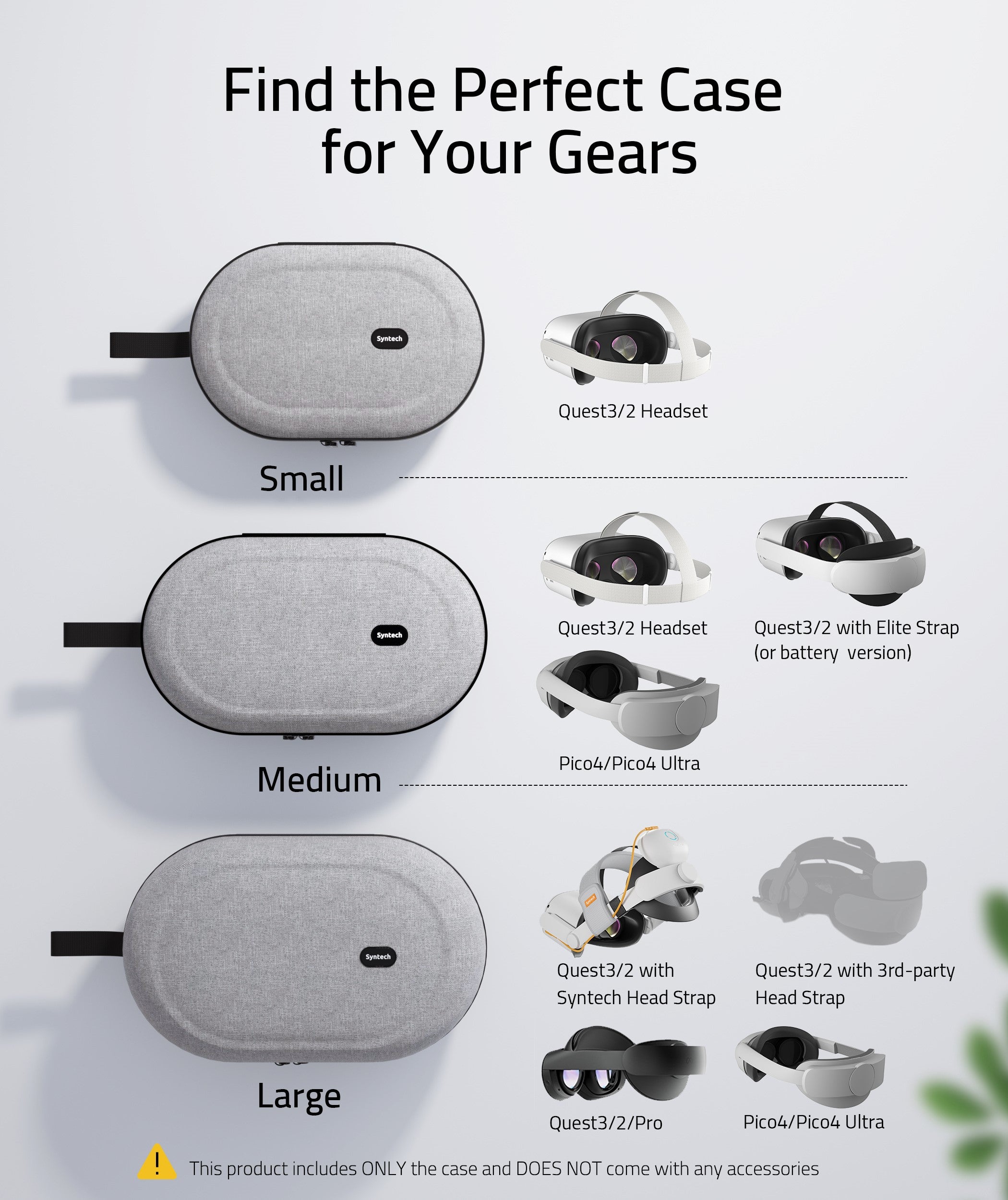 syntech carrying case 3 sizes