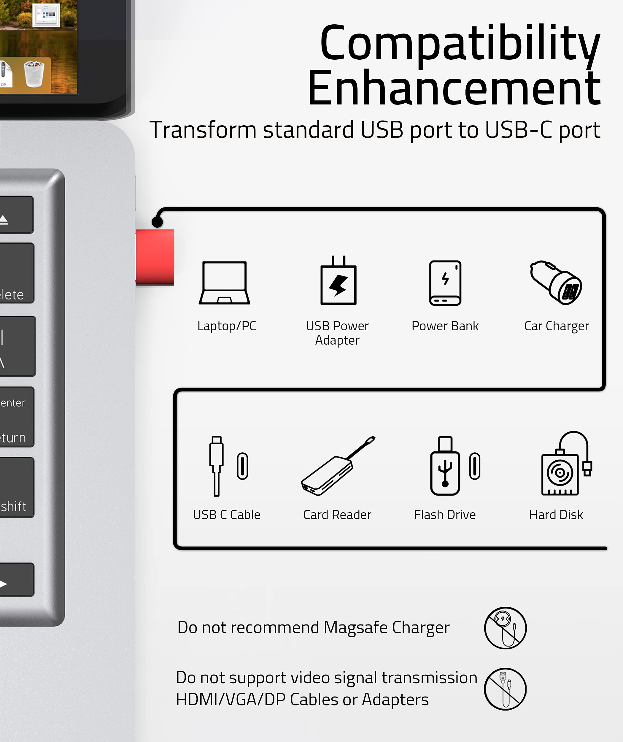 USB C to A Port