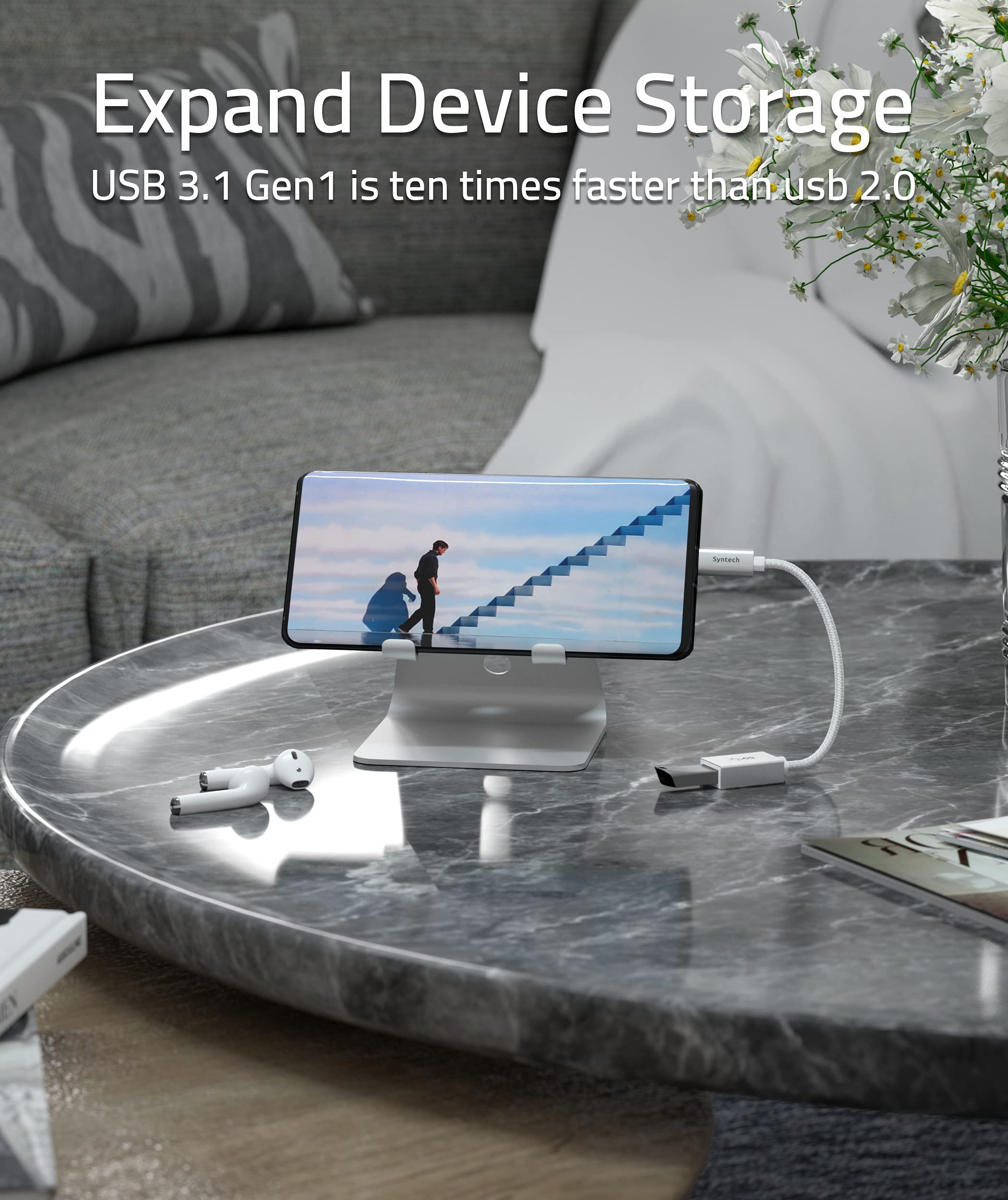 USB C to USB Adapter (2 PACK) 10-in-1 Bundle