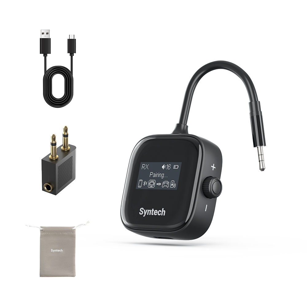 Airplane Bluetooth Transmitter Receiver for AirPods or Wireless Head