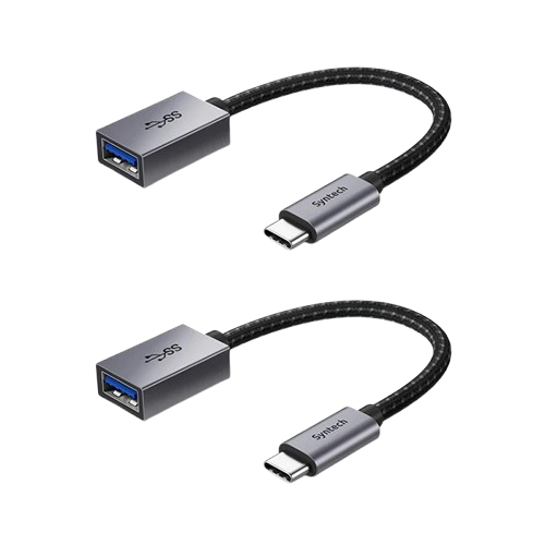 USB C to USB Adapter (2 PACK)