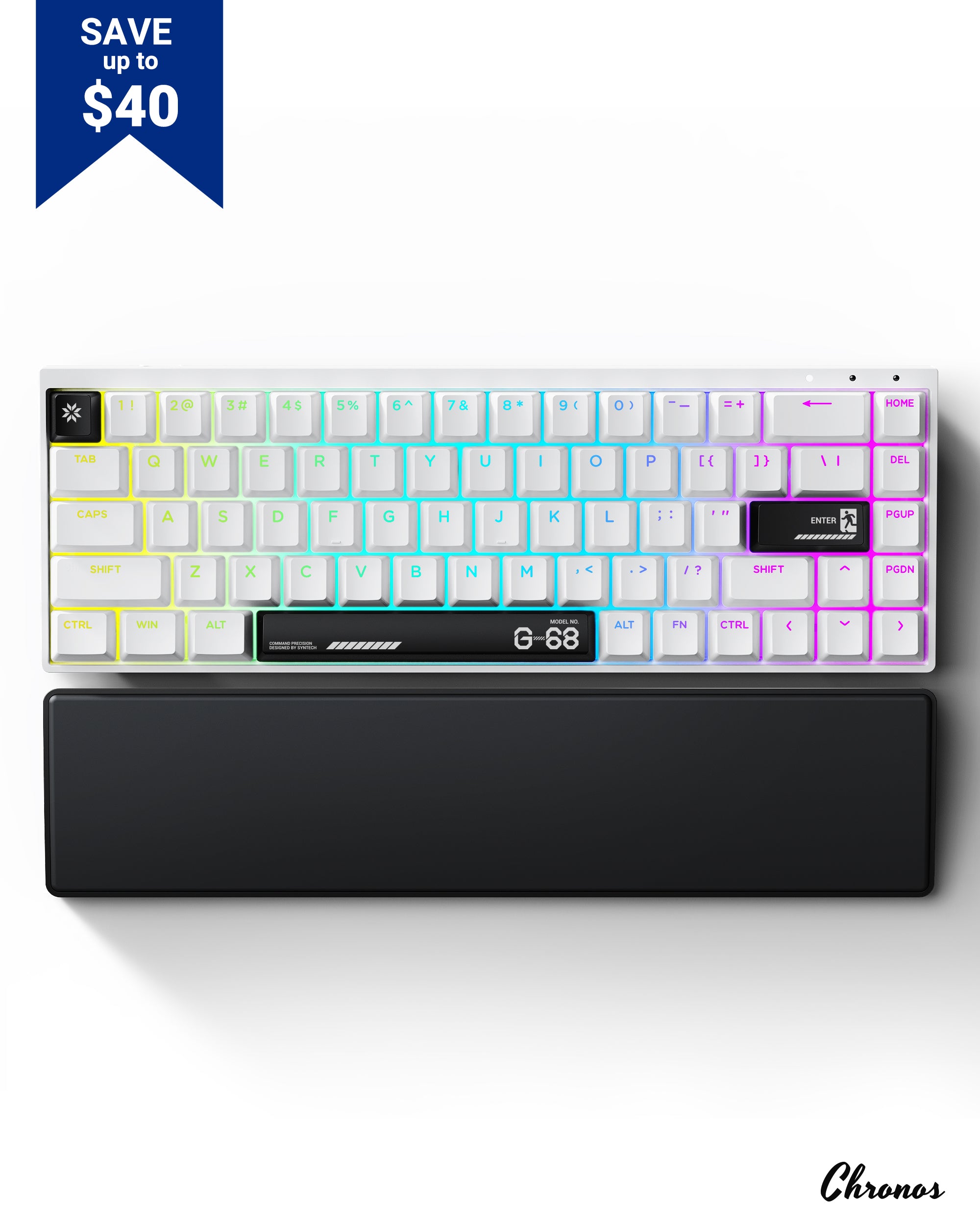 Chronos 68 Rapid Trigger Magnetic Keyboard - Aluminum Edition