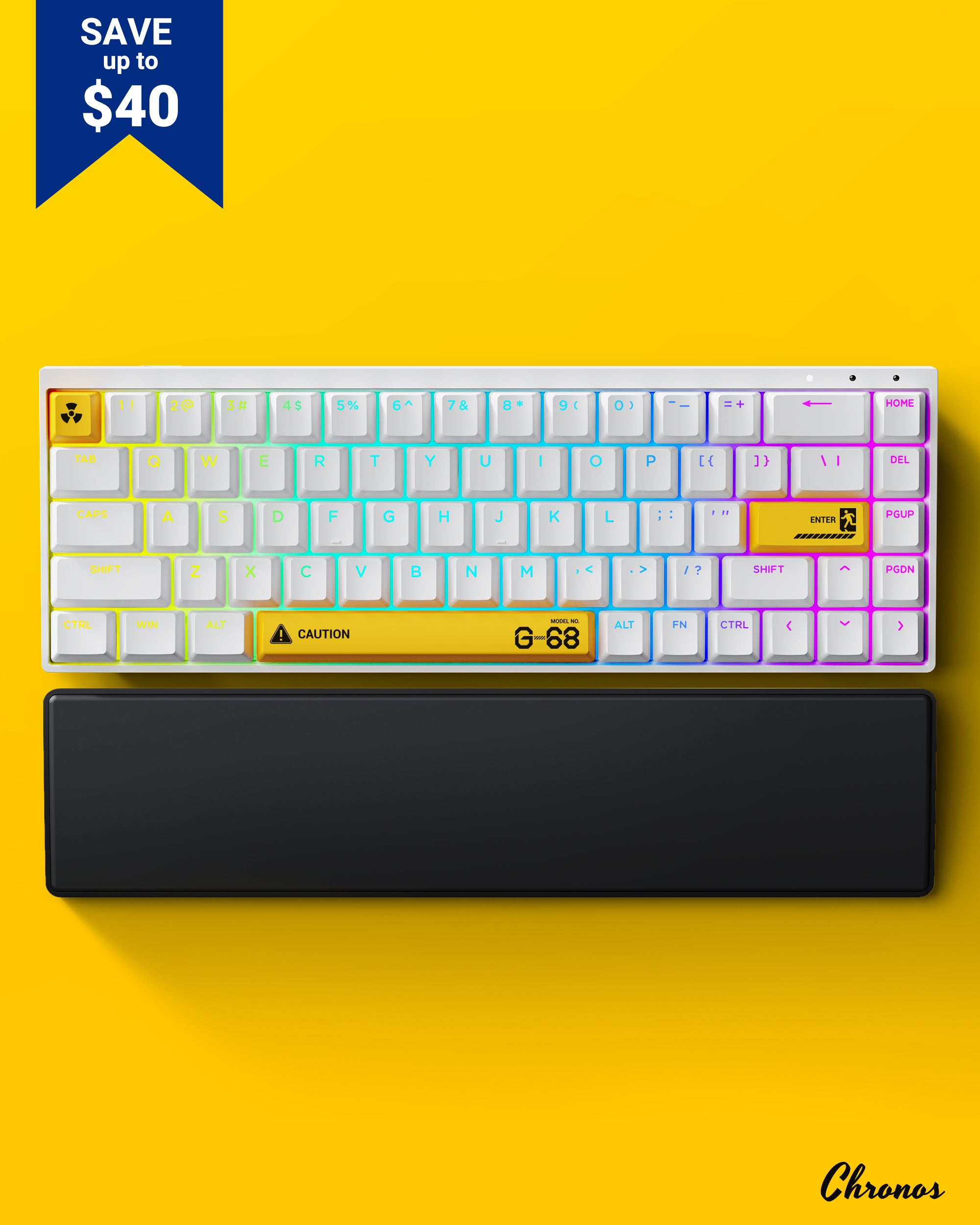 Chronos 68 Rapid Trigger Magnetic Keyboard - Aluminum Edition