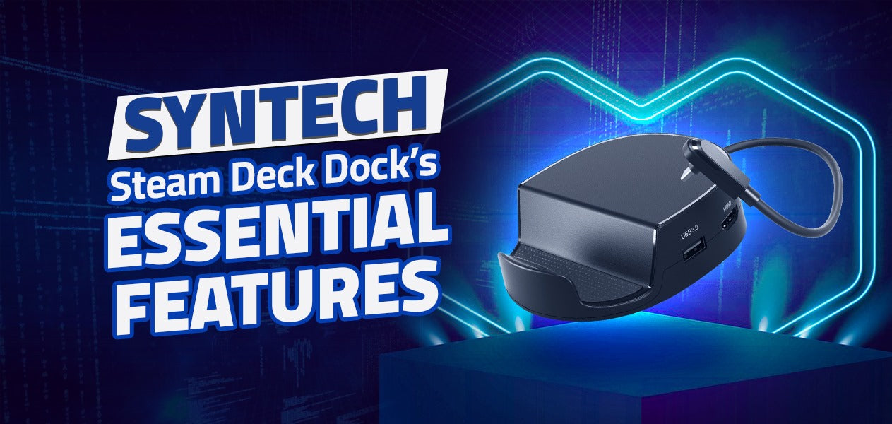 syntech steam deck dock essential features