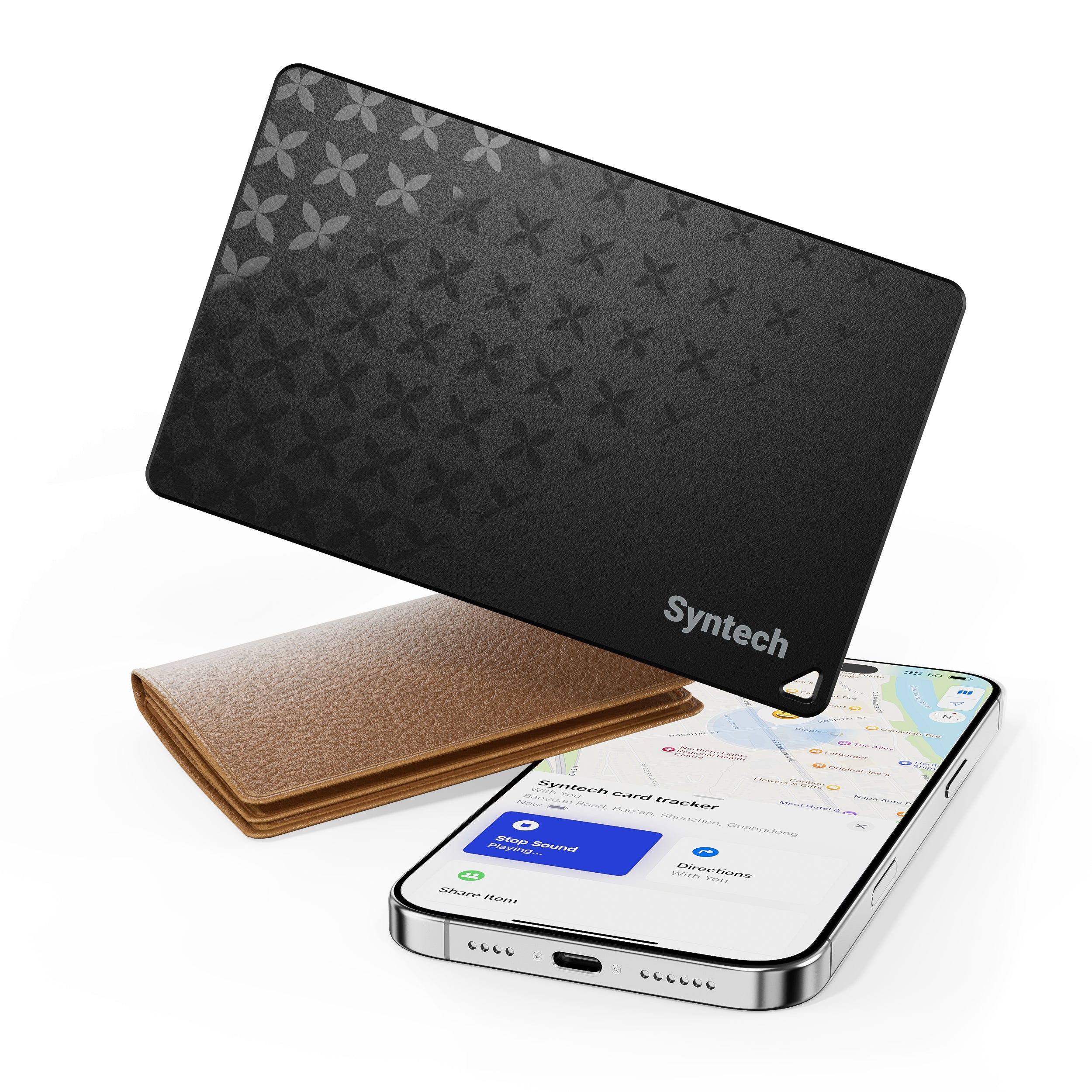 ウォレットトラッカーカードエアタグ