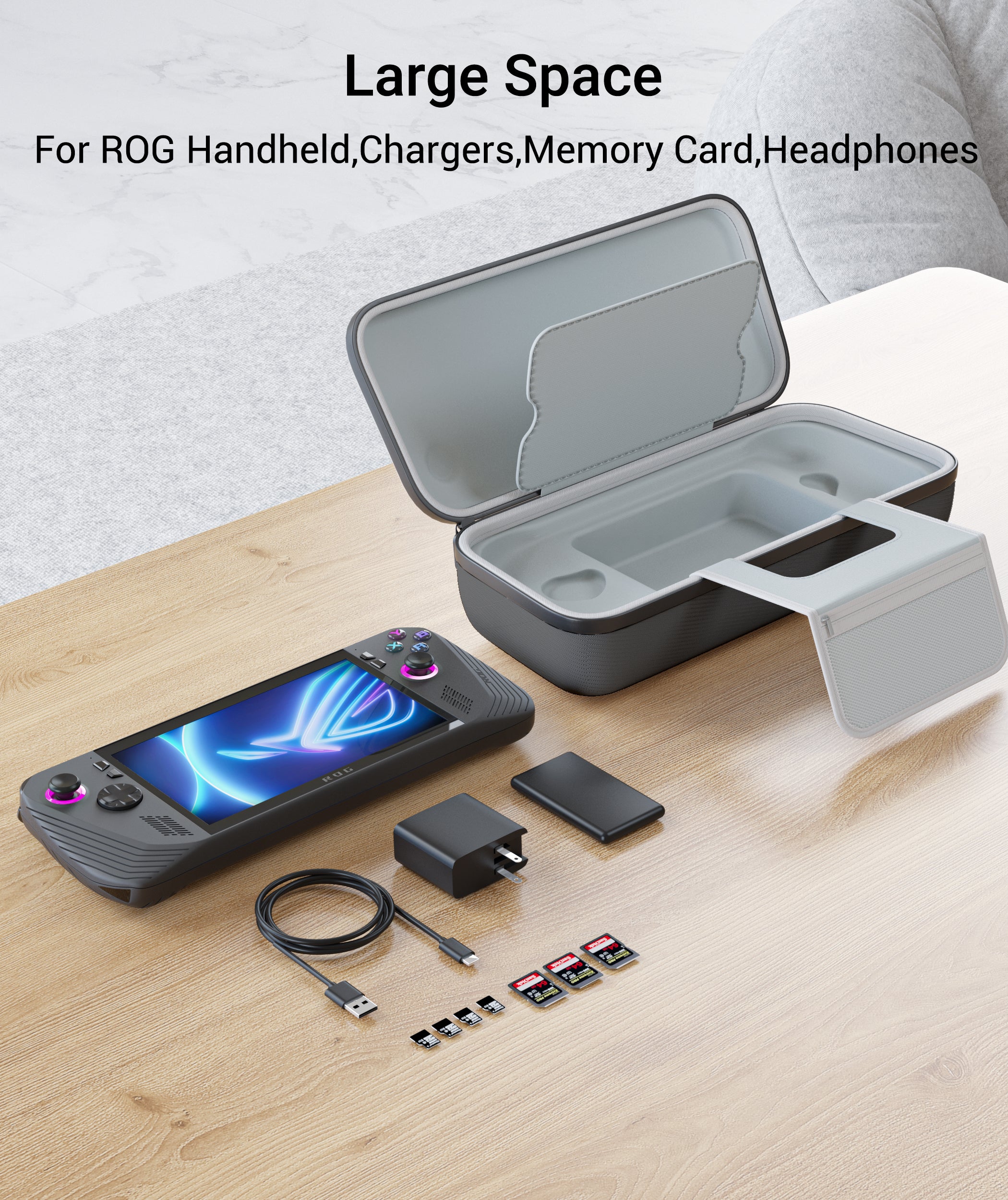 ASUS ROG Ally用ハードキャリングケース