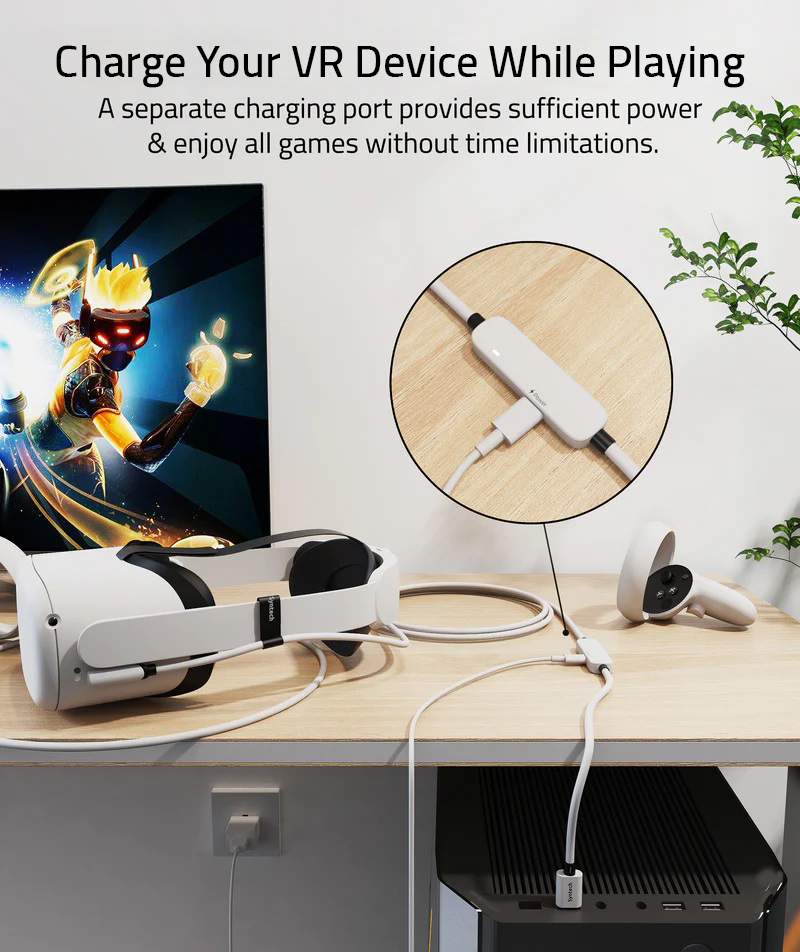 Buy Ultimate Freedom 16FT Charging Link Cable for Quest 2