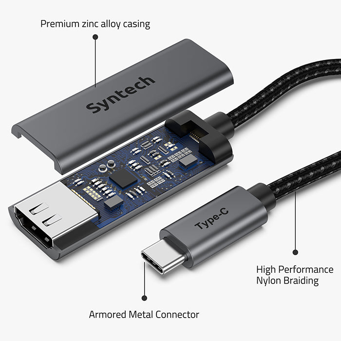 syntech usb c hdmi adapter detached