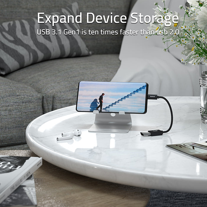 USB C to USB Adapter expand device storage