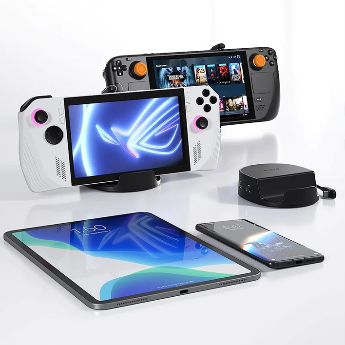 6-in-1 Docking Station for Steam Deck & ROG Ally