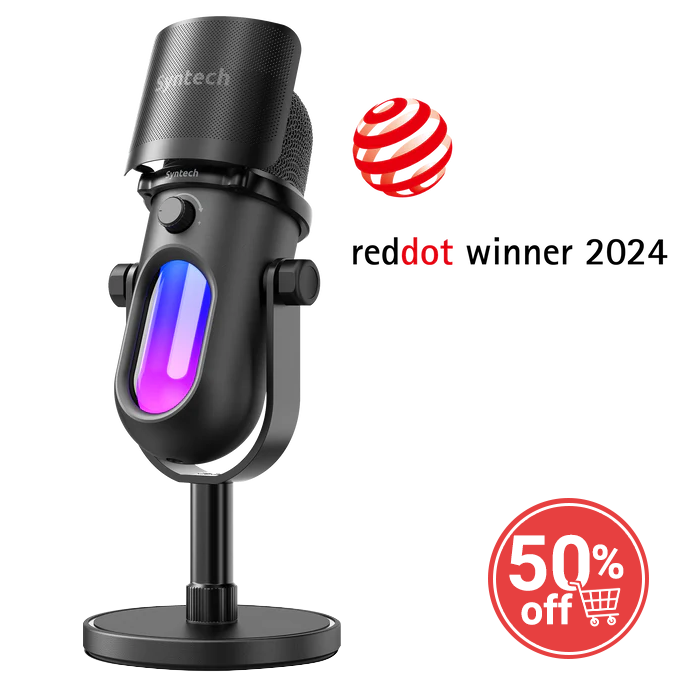 RGB GlowMic USB Condenser Microphone