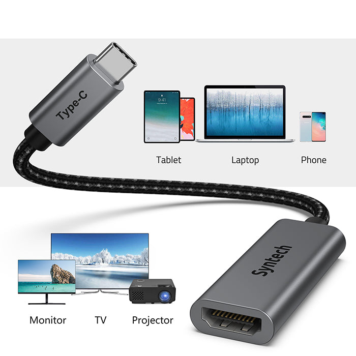 USB C to HDMI Adapter, Thunderbolt 3 to HDMI Adapter - M10