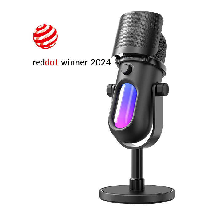 RGB GlowMic USB Condenser Microphone