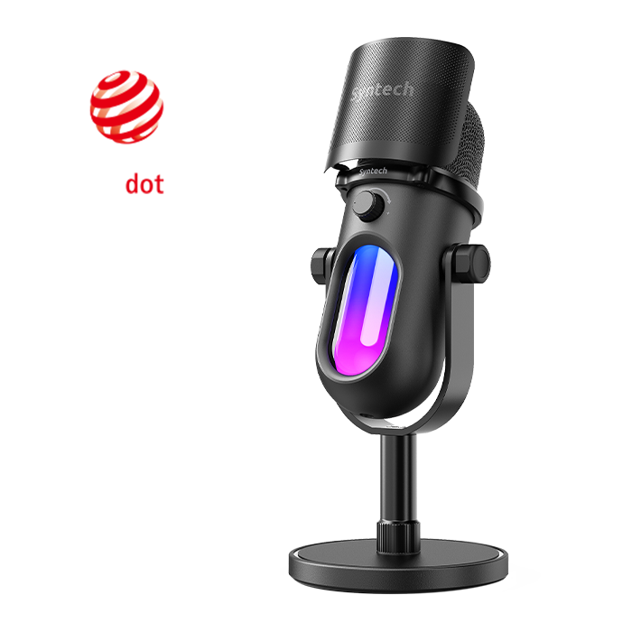 RGB GlowMic USB Condenser Microphone