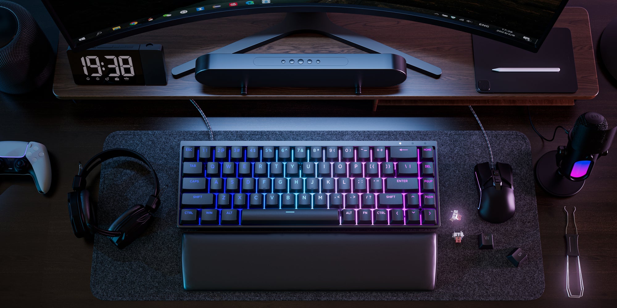 Chronos 68| Ultra Low Latency Magnetic Keyboard with Rapid Trigger