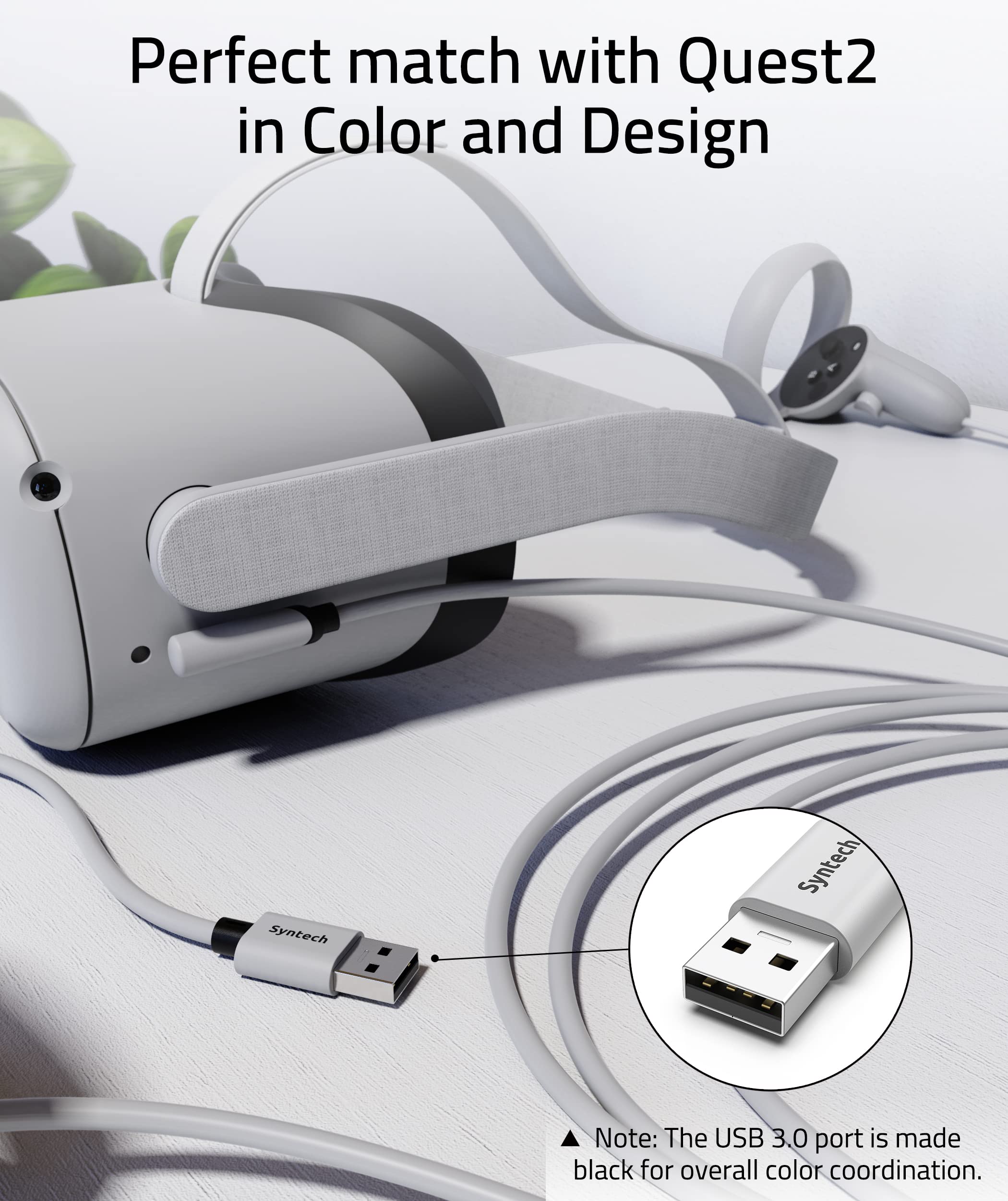oculus quest 2 link cable is perfectly matched