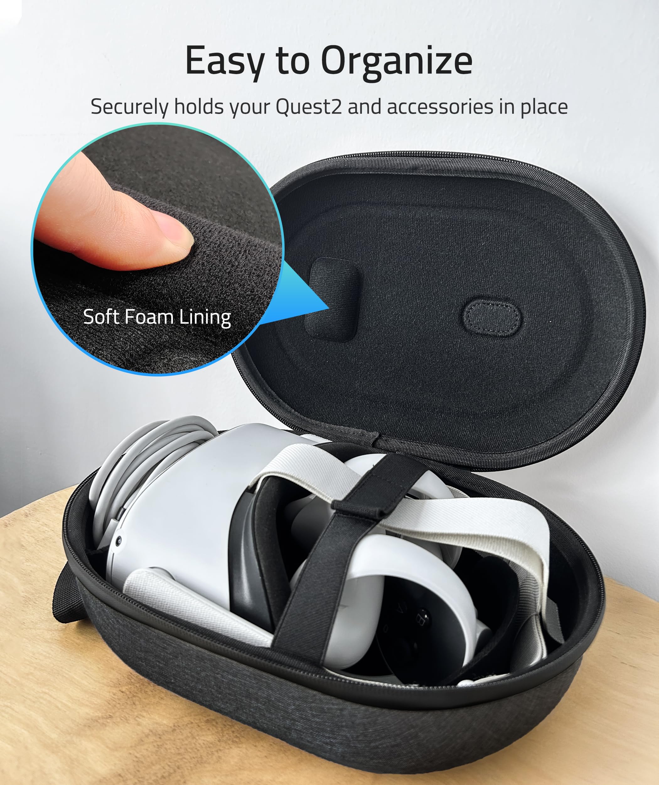 virtual reality gaming system case