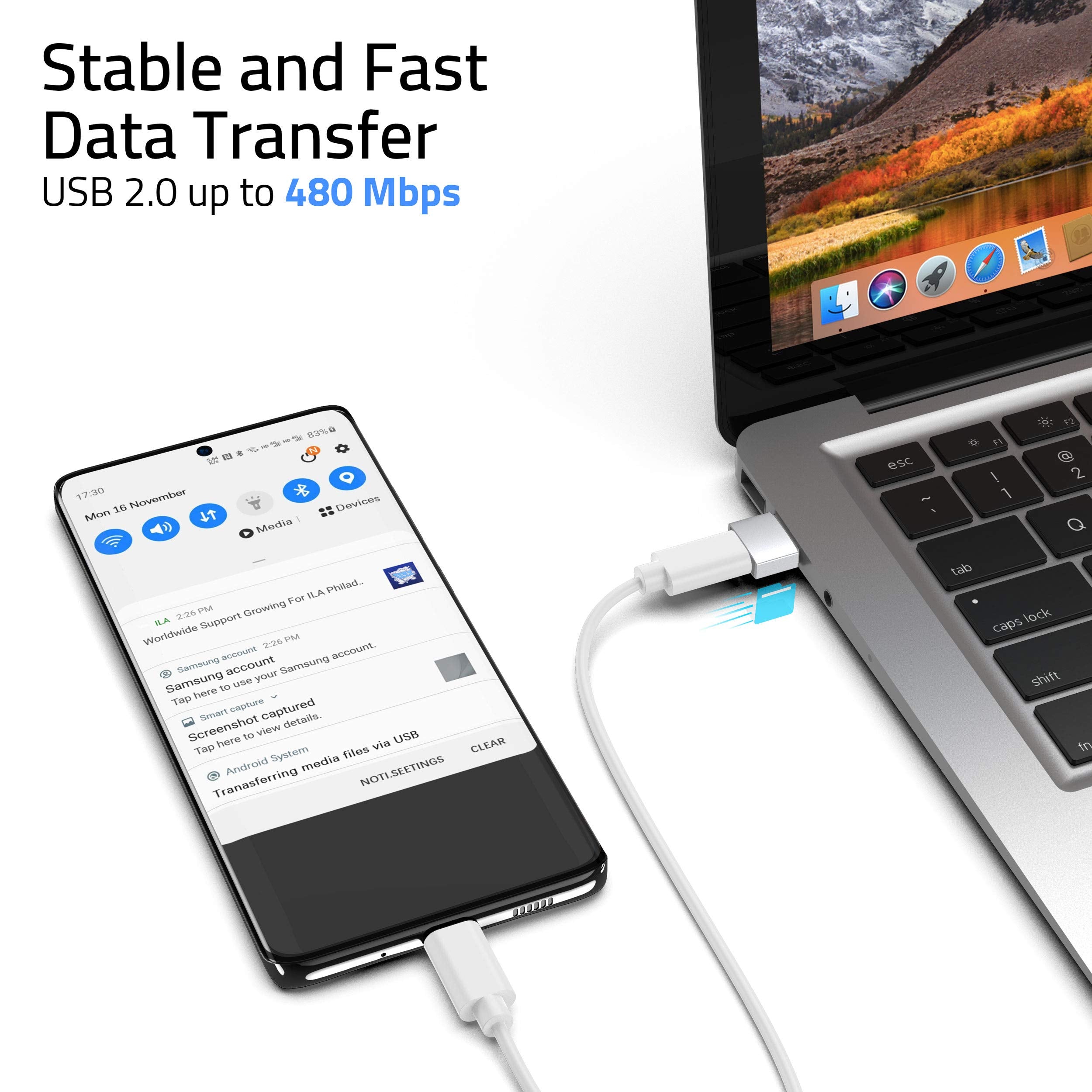 usb 2.0 up to 480 mbps