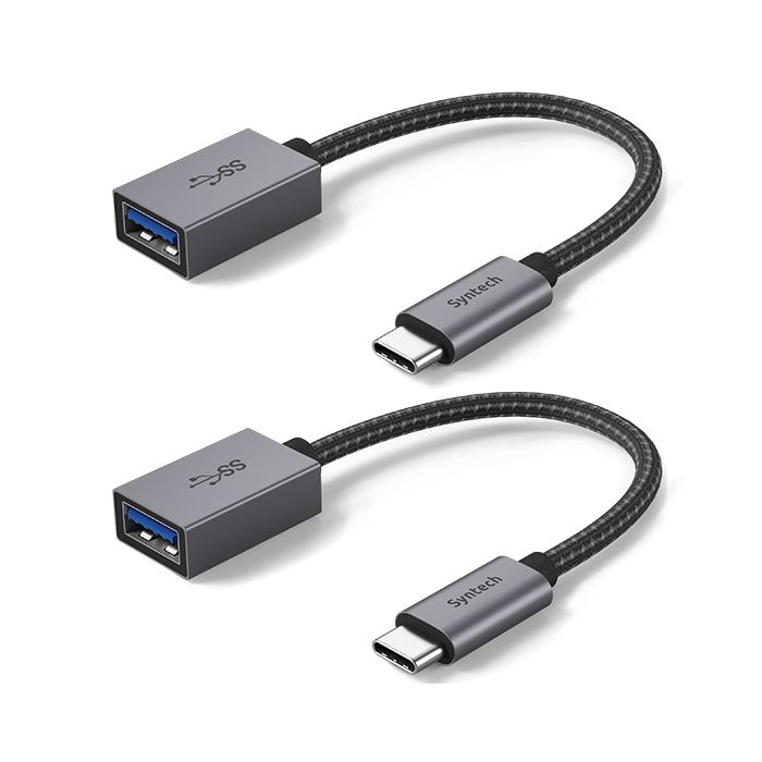 USB C to USB Adapter (2 PACK)
