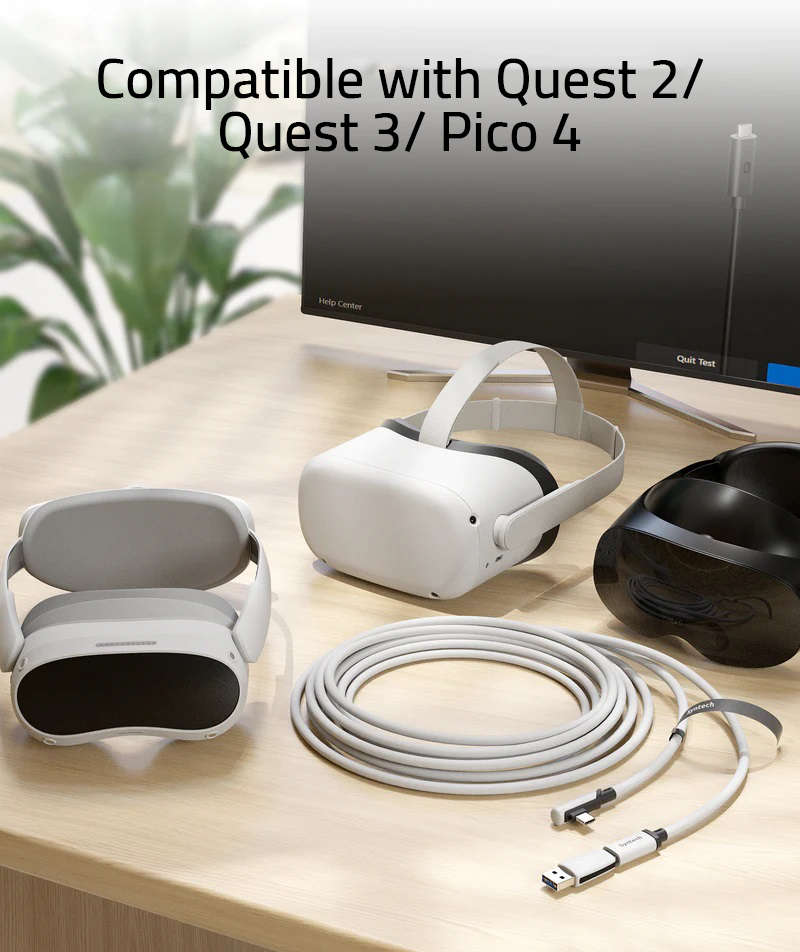 Buy Pico 4 - 1m cable (USB-c to USB-c) - VR Expert