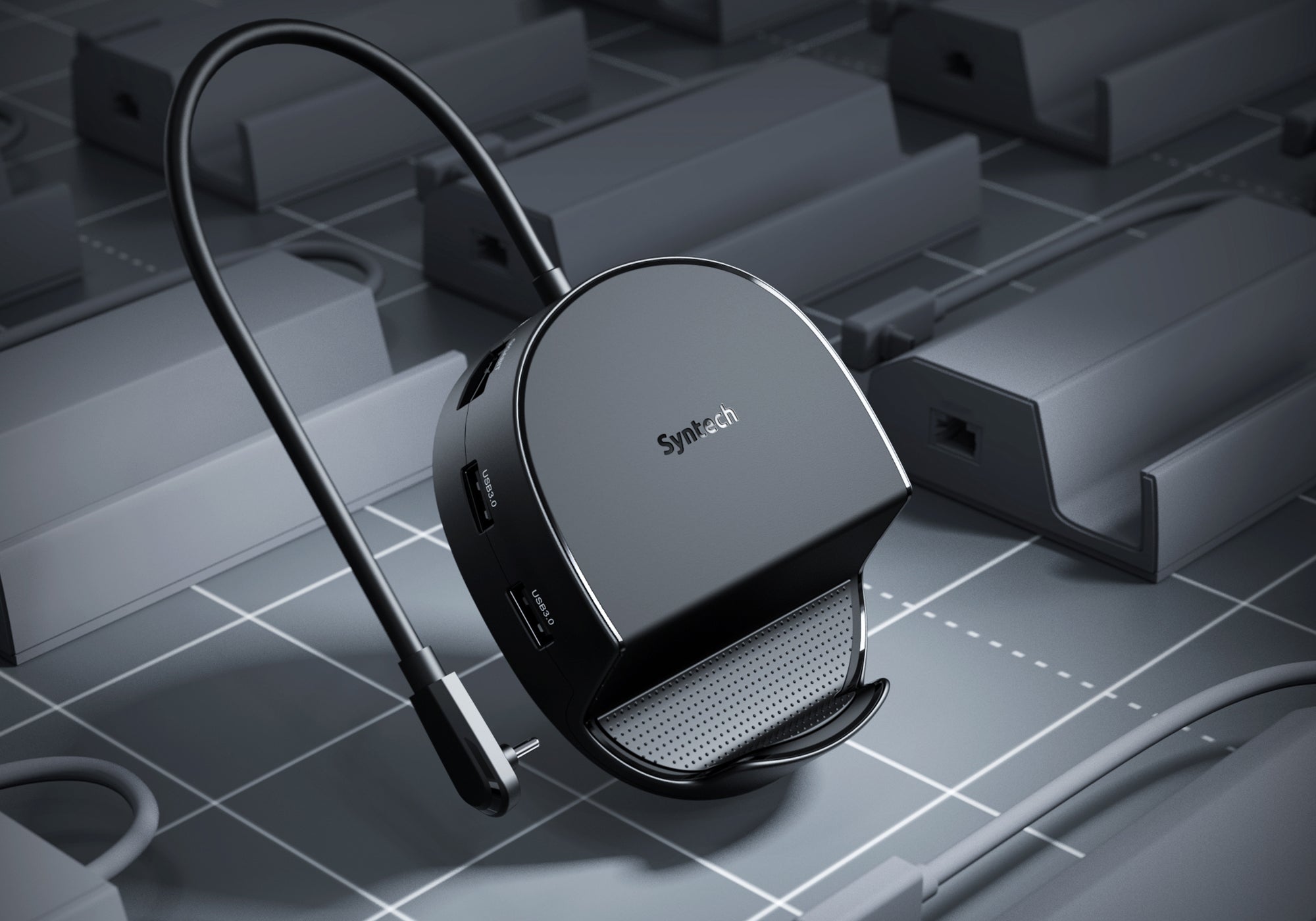 Antank 6-in-1 Docking Station For Steam Deck/ROG Ally – 100W PD Charging, HDMI 4K@60Hz