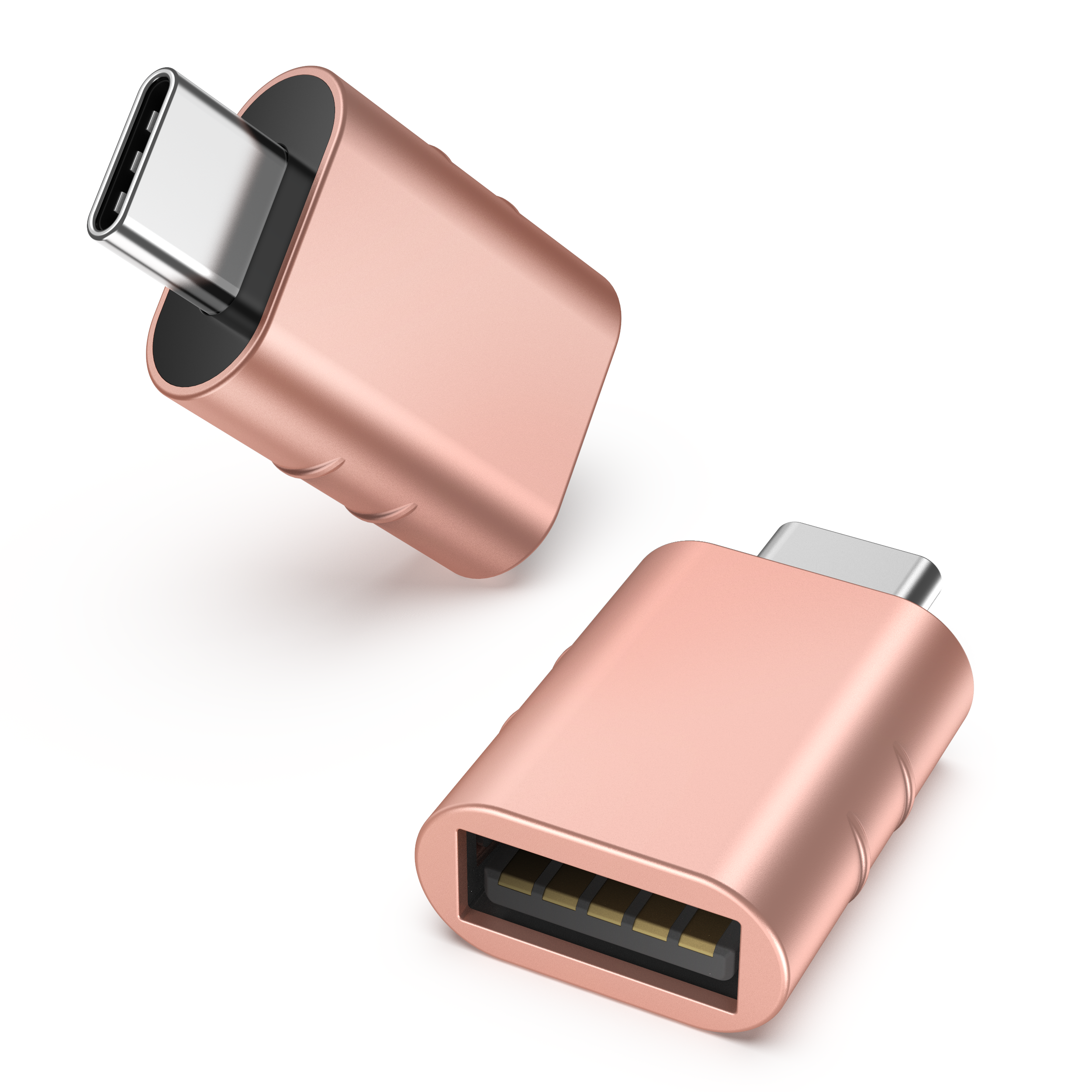 USB C to USB Adapter Pack of 2 USB C Male to USB3 Female Adapter
