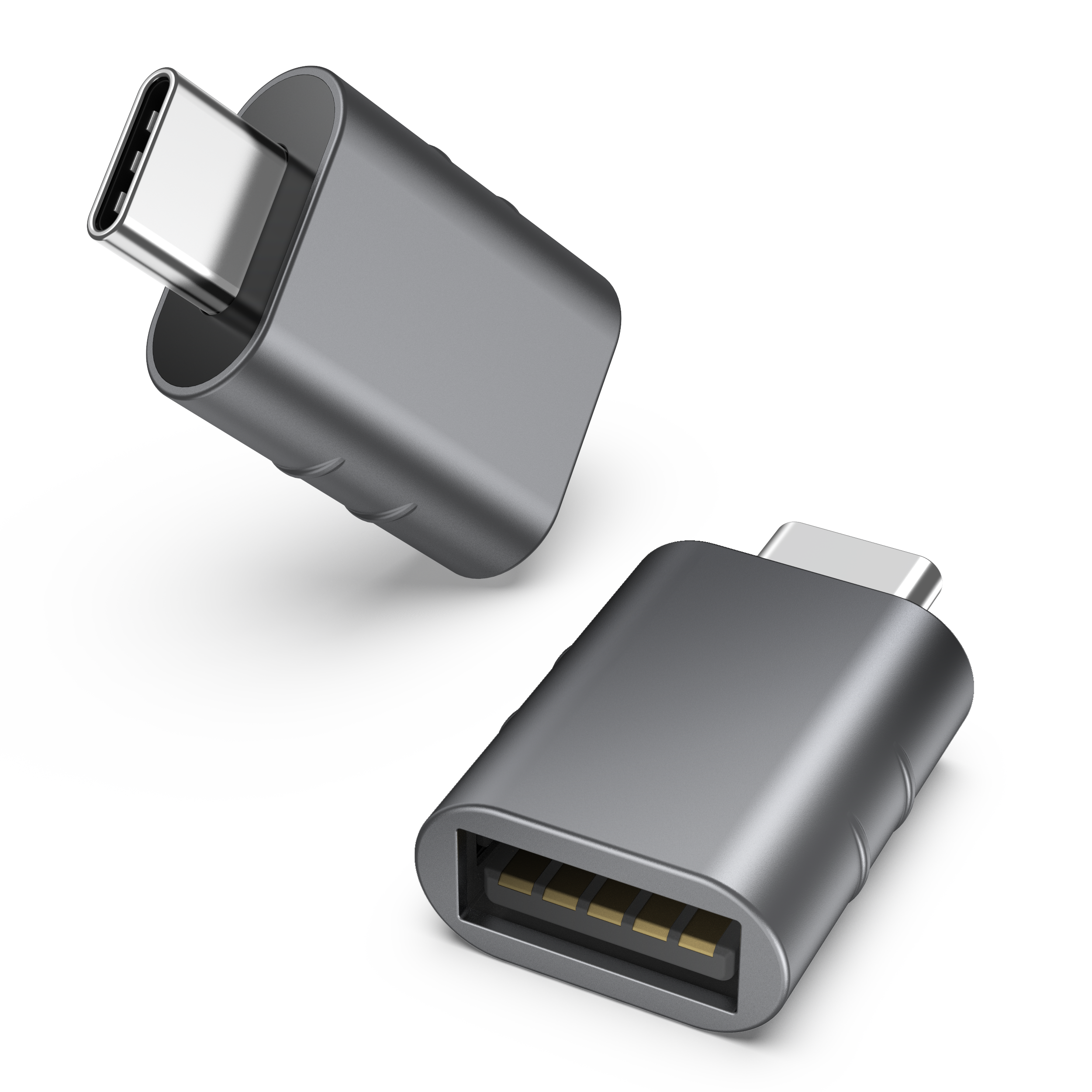 USB C to USB Adapter Pack of 2 USB C Male to USB3 Female Adapter