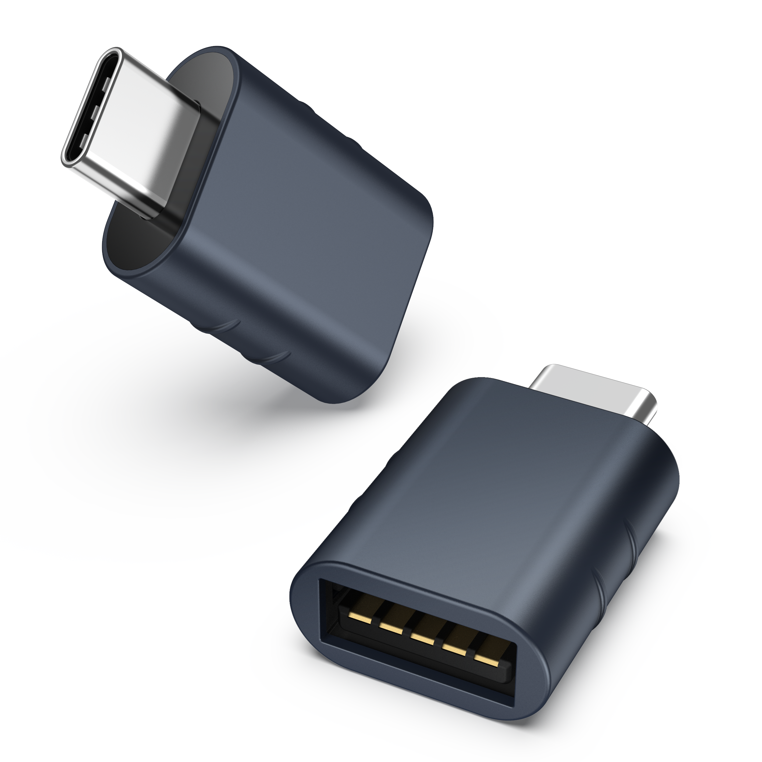 USB C USB Adapter Pack of 2 C Male to USB3 Female Adapter